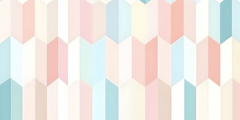 Pastel Geometric Abstract Background Illustration