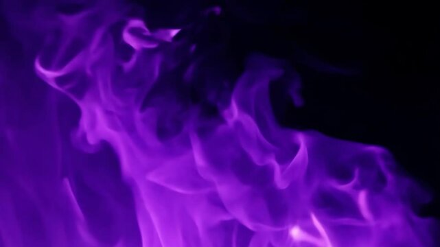 purple and violet burning flame fire magic