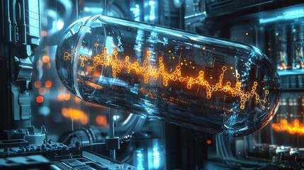 Exploring sci-fi biotechnology innovations through digital art and technology concepts