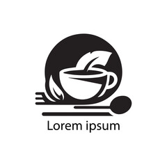 restaurant logo type vector