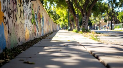 black youth empowerment, celebrating black history month through inspiring graffiti art portraying african-american youth in alleyways, embodying strength and individuality with messages of