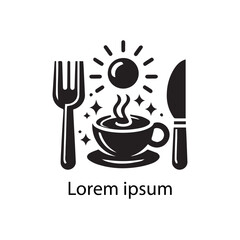 restaurant logo type vector