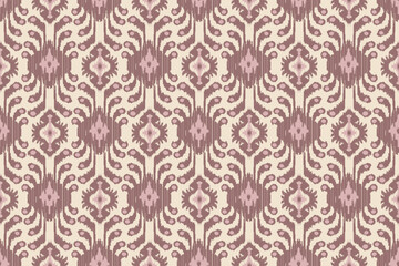 Seamless Patterns ethnic oriental iKat pattern traditional design for background backdrop carpet wallpaper clothing batik fabric tribal textile vector illustration ikat print embroidery motif style