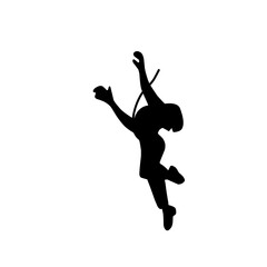 Rock Climbing Illustration