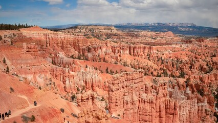 Stunning view of Bryce Canyon hoodoos