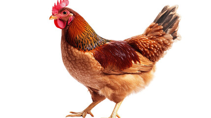 Fototapeta premium Majestic Rhode Island Red Hen 