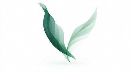 Green Check Mark Vector Illustration Isolated on White Background