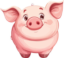 Pig Vector Illustration