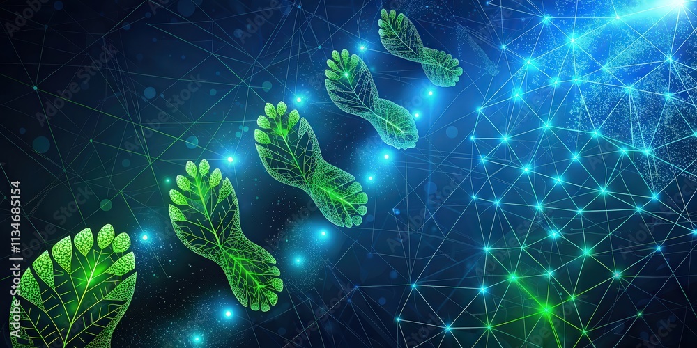 Poster a journey towards sustainable development footsteps of green energy on a network of technological ad
