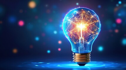 Visionary leader in a virtual environment, inspiring innovation