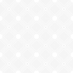 Seamless gray diamond pattern of straight lines for making fabric and wallpaper. Geometric shapes in fashionable retro style for room decoration, trendy notebook cover.