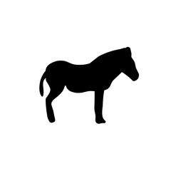 Obraz premium Forest animals silhouette