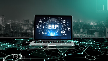 ERP enterprise resource planning software for modish business to plan the marketing strategy