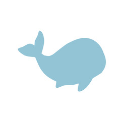 Seafood silhouettes flat icon