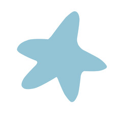 Seafood silhouettes flat icon