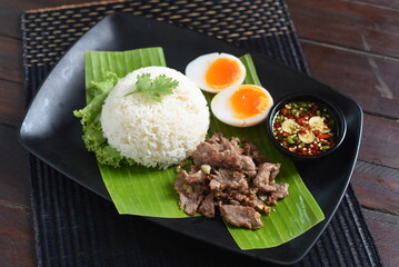 Lao food and Thai food for menu 