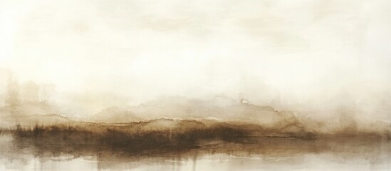Lamas personalizadas con motivos artísticos con tu foto Abstract Watercolor Landscape In Shades Of Brown