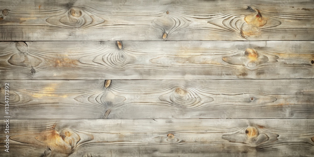 Poster rustic weathered wood planks with knots and grain patterns