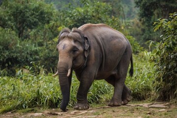 Obraz premium ELEPHANT,animal,big,big animal,wild,asia