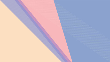 ABSTRACT BACKGROUND  WITH GEOMETRIC SHAPES FLAT PASTEL COLOR DESIGN VECTOR TEMPLATE FOR WALLPAPER, COVER DESIGN