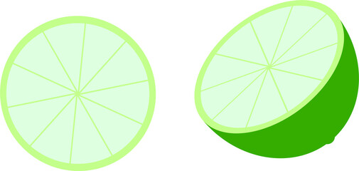 Orange fruit. Oranges that are segmentedbackground in  flat vector style