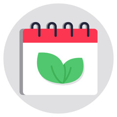 An icon design of eco day