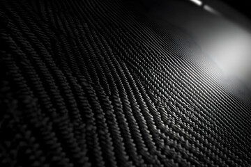 Dark textured surface with parallel lines and light source.