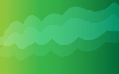 abstract green background with clouds