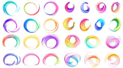 Colorful Abstract Graphic Design Elements