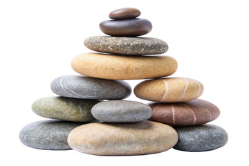 Fototapeta premium stack of pebbles