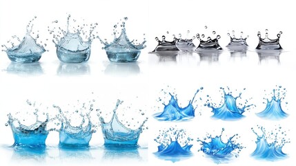Water Splash Art Collection