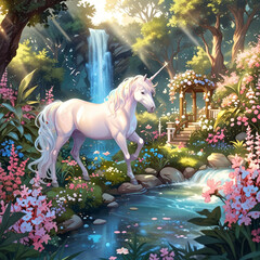 fairy tale and unicorn