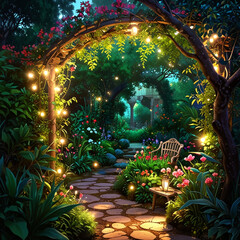  restaurant with romantic lights