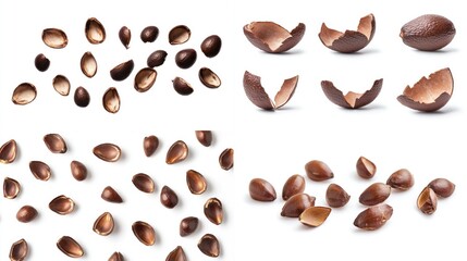 Obraz premium Dried Fruit Shells - Organic Food Collection