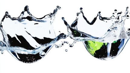 Water Splash Art - Dynamic Liquid Motion