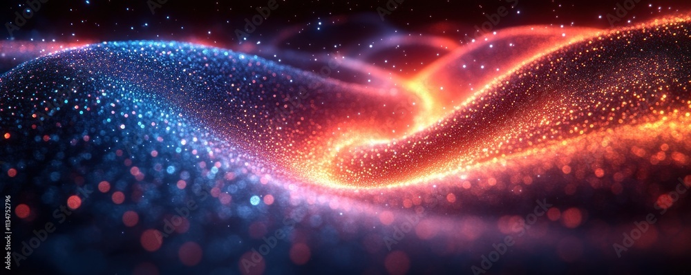 Leinwandbilder abstract digital background for ai data transmission cyber security multimedia applications