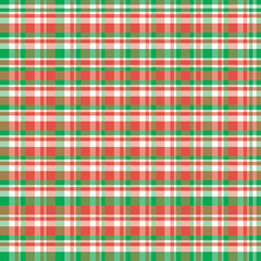 Fototapeta premium red and green plaid fabric