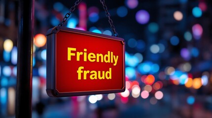 Friendly fraud scam depicting a deceptive customer disputing a legitimate credit card charge for a product they received.