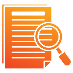 proofreading icon element for design