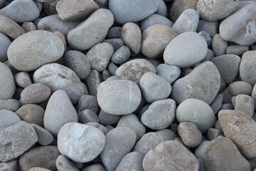 the simplicity and beauty of sea pebbles