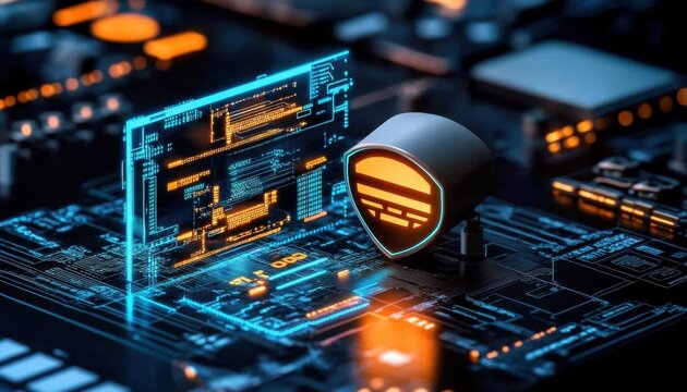 Visual representation of cutting-edge antivirus technologies.