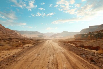 Pixel Perfect Picture of Racing Car in Desert, Chaos and Offroad Debris