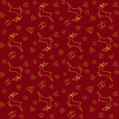 christmas, decoration, holiday, illustration, pattern, new year, christmas tree