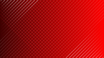 Red Geometric Background With Dynamic Lines and Minimalistic Pattern Design