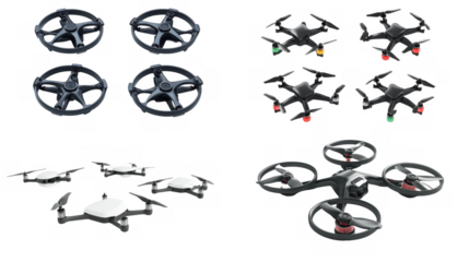 A Collection of Modern Drones, High Tech Innovations, and Future Gadgets