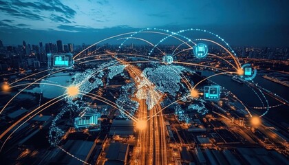 How AI is transforming international supply chains for efficiency.