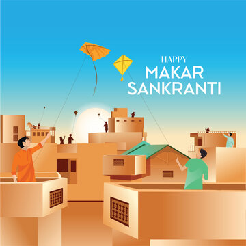 Indian Festival of Kites Makar Sankranti