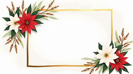 framework for photo or congratulation