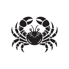 Isolated crab cartoon design vector illustration