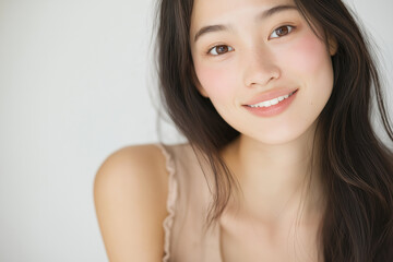 Naklejka premium 美しい女性